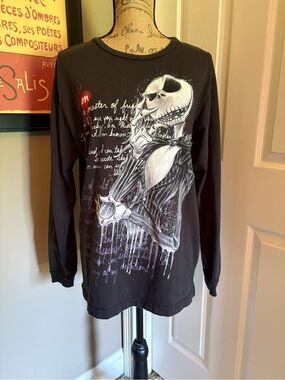 Long-Sleeve Jack Skellington t-shirt